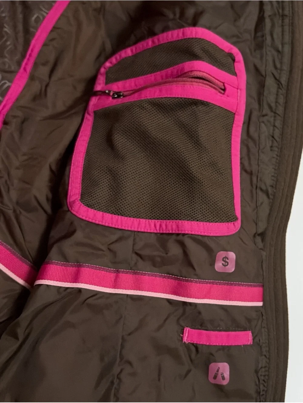 Vintage Nike Bright Pink Quilted Puffer Jacket